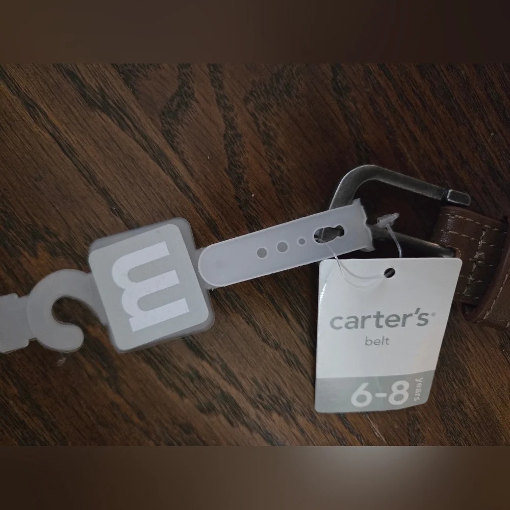 NEW Carters Boys 6-8Y Belt